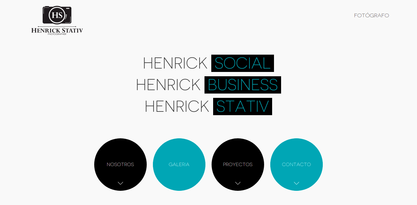 HenrickStativ website